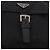 Borsa a tracolla PRADA Nylon Nero Argento Auth 189321A - vista 17