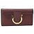 Borsa a Spalla Salvatore Ferragamo Gancini in Pelle Marrone e Oro Auth 187281V D'oro - vista 13