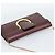 Borsa a Spalla Salvatore Ferragamo Gancini in Pelle Marrone e Oro Auth 187281V D'oro - vista 6