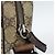 Borsa a tracolla GUCCI GG Supreme PVC Beige Argento 101680 Auth hk3789 - vista 10