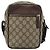 Borsa a tracolla GUCCI GG Supreme PVC Beige Argento 101680 Auth hk3789 - vista 13