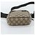 Borsa a tracolla GUCCI GG Supreme PVC Beige Argento 101680 Auth hk3789 - vista 5