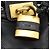 Chloé Borsa Chloe Paddington in pelle nera oro argento autenticata am11929M Nero D'oro - vista 9