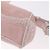 Borsa a Spalla Christian Dior Trotter Canvas Rosa Argento Auth BA13589A - vista 17