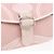 Borsa a Spalla Christian Dior Trotter Canvas Rosa Argento Auth BA13589A - vista 18