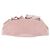 Borsa a Spalla Christian Dior Trotter Canvas Rosa Argento Auth BA13589A - vista 2