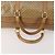 Céline Borsa Boston CELINE Macadam Canvas PVC Beige Oro Auth gh2046 D'oro - vista 7
