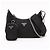 Prada Borsa a tracolla Re-Edition 2005 in nylon Econyl Black Nero
