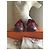 Hermès Boomerang Sneakers Pelle Bordeaux Blu 39.5 Bianco Bordò Blu scuro - vista 7