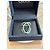 Anello Djula in oro rosa 18k e diamanti con smalto verde D'oro - vista 4