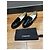 Chanel Mocassini in vernice nera CC Nero - vista 6