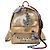 Zaino Chanel Graffiti Canvas & Leather Beige Usato