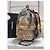 Zaino Chanel Graffiti Canvas & Leather Beige Usato - vista 5