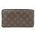 Cartera Organizadora Louis Vuitton Monogram Zippy Castaño
