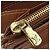 Cartera Organizadora Louis Vuitton Monogram Zippy Castaño - vista 7