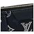 Borsa Louis Vuitton Monogram Shadow City Keepall Boston Blu navy - vista 3