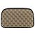 Borsa a Spalla Gucci GG Marmont Nero Beige - vista 2