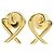 Tiffany & Co Orecchini a lobo in oro 18K Tiffany Loving Heart D'oro - vista 2