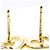Tiffany & Co Orecchini a lobo in oro 18K Tiffany Loving Heart D'oro - vista 3