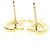 Tiffany & Co Orecchini a lobo in oro 18K Tiffany Loving Heart D'oro - vista 5