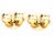 Tiffany & Co Orecchini a lobo in oro 18K Tiffany Loving Heart D'oro - vista 9