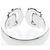 Cartier 2C Boucle Diamantring Silber - Ansicht 7