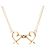 Tiffany & Co Collana Tiffany Double Loving Heart in oro rosa D'oro
