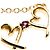 Tiffany & Co Collana Tiffany Double Loving Heart in oro rosa D'oro - vista 7