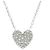 Tiffany & Co Collana Tiffany Heart Pave Diamond Argento