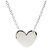 Tiffany & Co Collana Tiffany Heart Pave Diamond Argento - vista 2