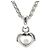 Collana con pendente Chopard Happy Diamonds Argento - vista 2