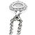 Collana con pendente Chopard Happy Diamonds Argento - vista 6