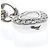 Collana con pendente Chopard Happy Diamonds Argento - vista 8