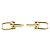 Tiffany & Co Pendientes de aro medianos en oro rosa de 18K Tiffany Dorado - vista 5