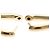 Tiffany & Co Pendientes de aro medianos en oro rosa de 18K Tiffany Dorado - vista 8