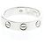 Cartier Mini Love Ring mit Diamant in Weißgold Silber - Ansicht 3