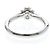 Chanel Camellia Diamant-Verlobungsring Silber - Ansicht 3