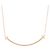 Tiffany & Co Collana Tiffany T Smile misura piccola D'oro - vista 2