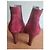 Free Lance Wine Suede Platform Ankle Boots Dark red - view 4