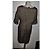 Vestido Aspesi de cupro y algodón Caqui - vista 3