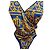 Christian Dior Costume intero Monogram Blu e Oro D'oro