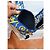 Christian Dior Costume intero Monogram Blu e Oro D'oro - vista 5