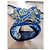 Christian Dior Costume intero Monogram Blu e Oro D'oro - vista 8