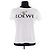 Loewe Camiseta de algodón blanca Blanco