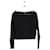 Autre Marque Schwarzer Baumwollpullover  - Ansicht 1