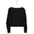 Autre Marque Schwarzer Baumwollpullover  - Ansicht 3