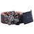 John Richmond Richmond Gürtel aus braunem Distressed-Leder mit Kreuzschließe Schwarz