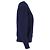 Klassischer V-Ausschnitt Wollpullover mit Roberto Cavalli Logo Blau - Ansicht 2