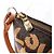 Borsa Louis Vuitton Pochette Accessoire Monogram Graffiti Marrone M92193 - vista 8