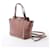 Sac 2Way en cuir Rockstud Valentino Garavani - Rose poudré Beige  - vue 4